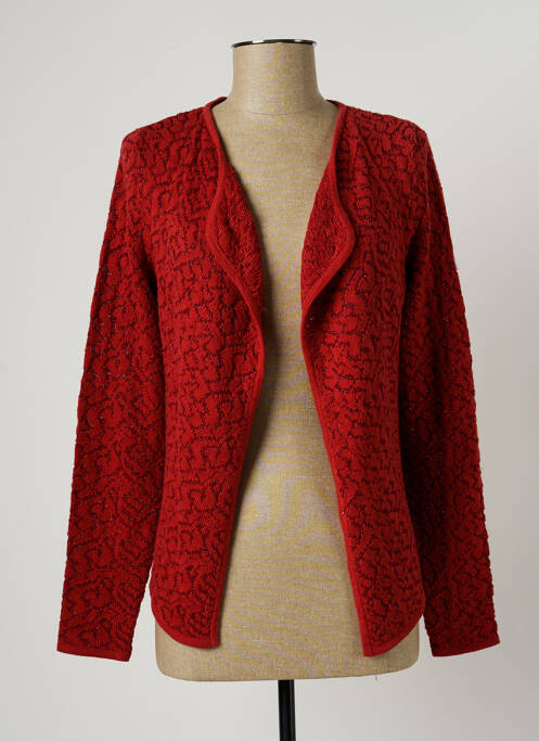 Vestă cu mâneci lungi portocaliu SANDWICH femeie