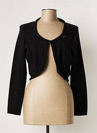 Bolero guler rotund negru KALISSON femme