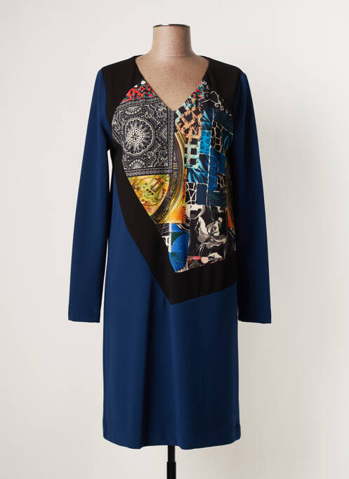 Rochie midi albastru EROKE femeie