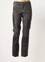 Pantalon drept elasticitate mărime normală gri DEHA femme