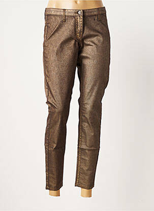 Pantalon slim maro SANDWICH femeie