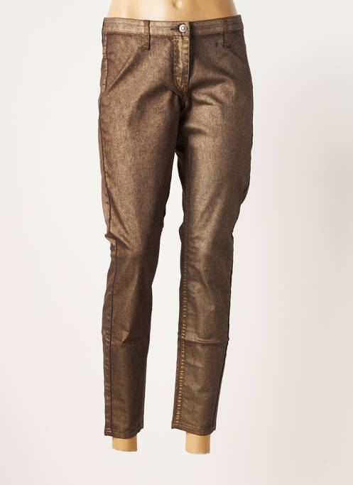 Pantalon slim maro SANDWICH femeie