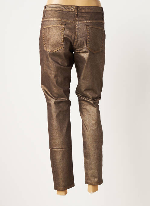 Pantalon slim maro SANDWICH femeie