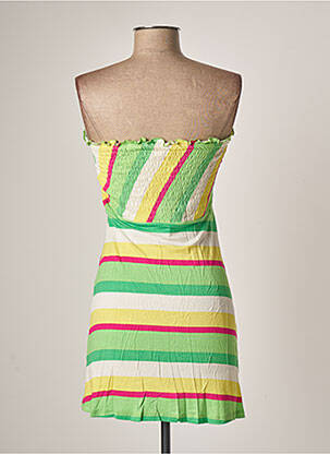 Rochie de plajă croială cambrată verde ROXY femeie