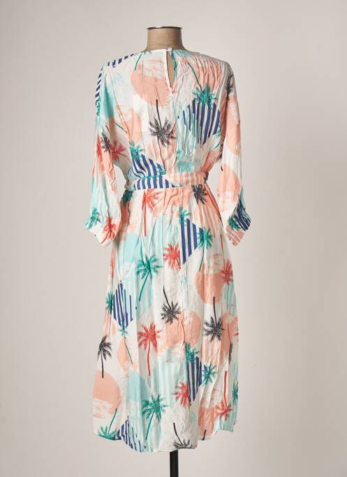 Rochie midi alb LILI SIDONIO femeie