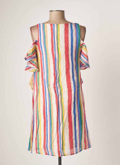 Rochie scurtă mâneci scurte mâneci scurte galben MOLLY BRACKEN femme