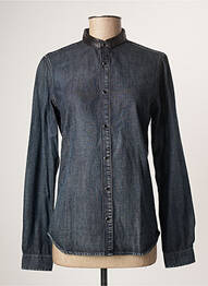 Cămașă croială cambrată mâneci lungi albastru THE KOOPLES femeie
