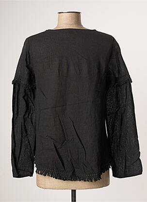 Bluză țesătură poplin mâneci lungi negru VOLCOM femeie