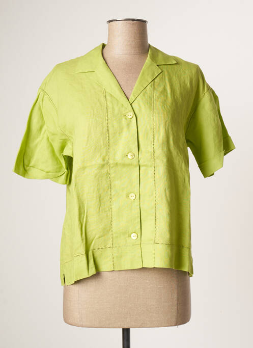 Cămașă verde COMPTOIR DES COTONNIERS femeie
