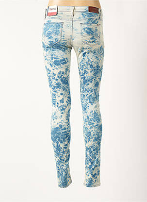 Pantalon slim talie joasă talie joasă albastru TOMMY HILFIGER femeie