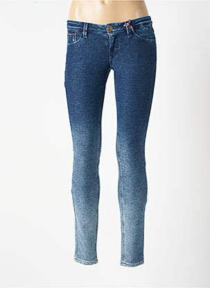 Blugi cu croială slim elasticitate talie joasă albastru TOMMY HILFIGER femeie