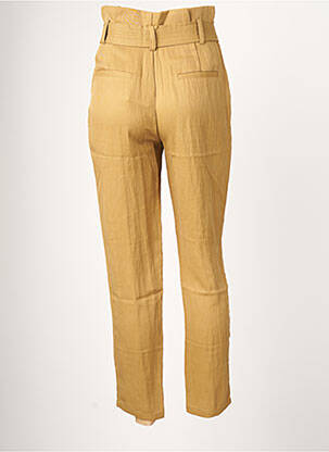 Pantalon chino buzunare talie înaltă verde SEE U SOON femeie