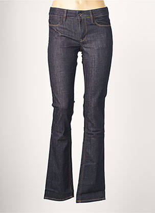 Blugi cu croială dreaptă albastru GUESS femeie