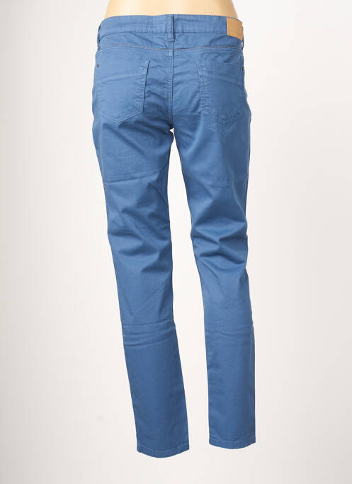 Pantalon slim albastru SUN VALLEY femeie