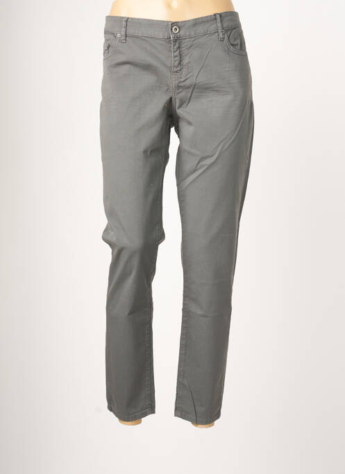 Pantalon slim gri SUN VALLEY femeie