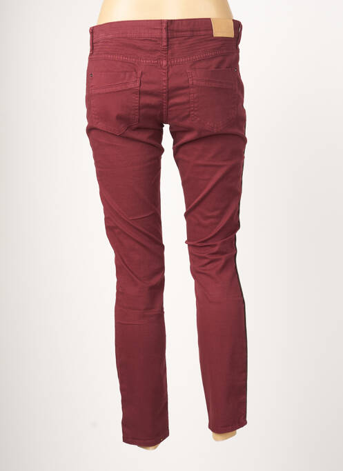 Pantalon slim roșu SUN VALLEY femeie