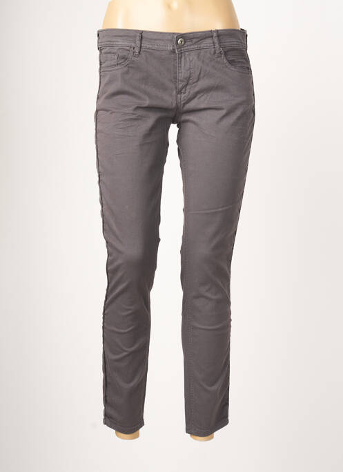 Pantalon slim gri SUN VALLEY femeie