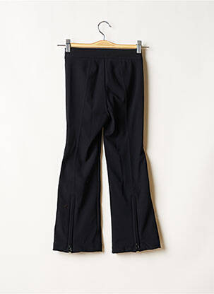 Pantalon drept efect material satinat albastru POIVRE BLANC copil