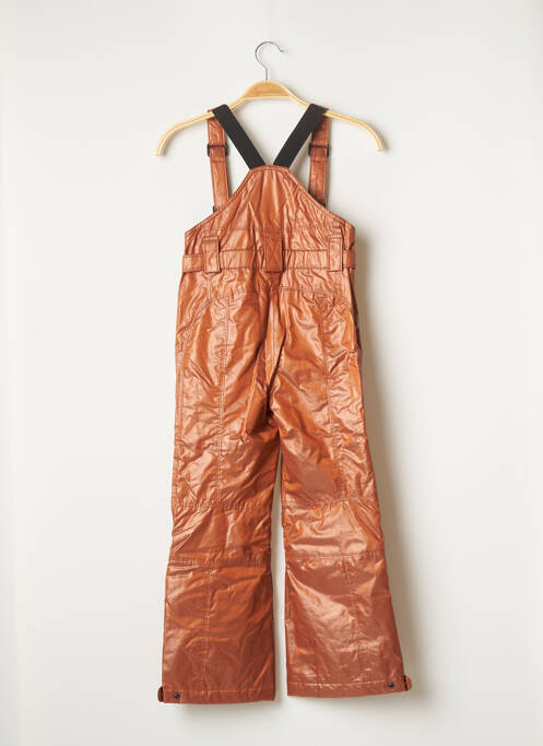 Salopetă-pantalon maro POIVRE BLANC fată