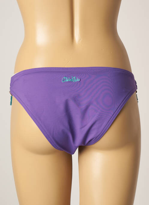 Chiloți de baie violet CALVIN KLEIN femeie