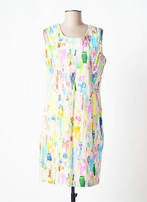 Rochie midi galben PAUL BRIAL femeie