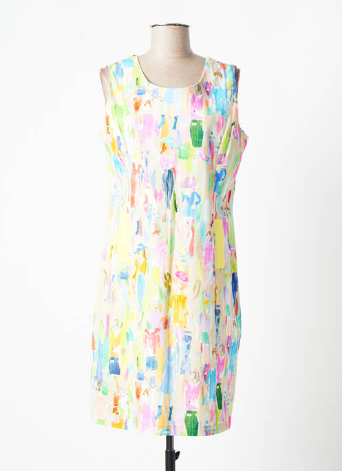 Rochie midi galben PAUL BRIAL femeie