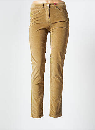 Pantalon slim elasticitate mărime normală bej JOCAVI femeie