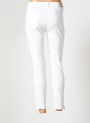 Pantalon 7/8 elasticitate mărime normală alb PAUL BRIAL femeie