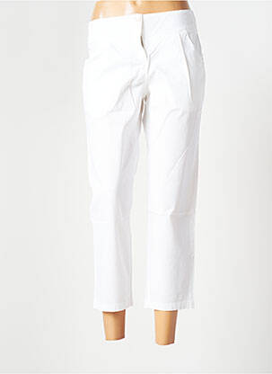 Pantalon 7/8 alb PAUL BRIAL femeie