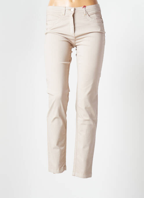 Pantalon slim bej JOCAVI femeie