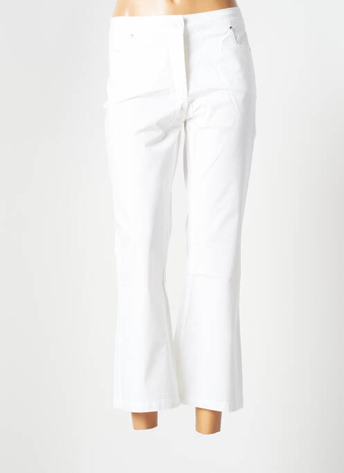 Pantalon 7/8 alb PAUL BRIAL femeie