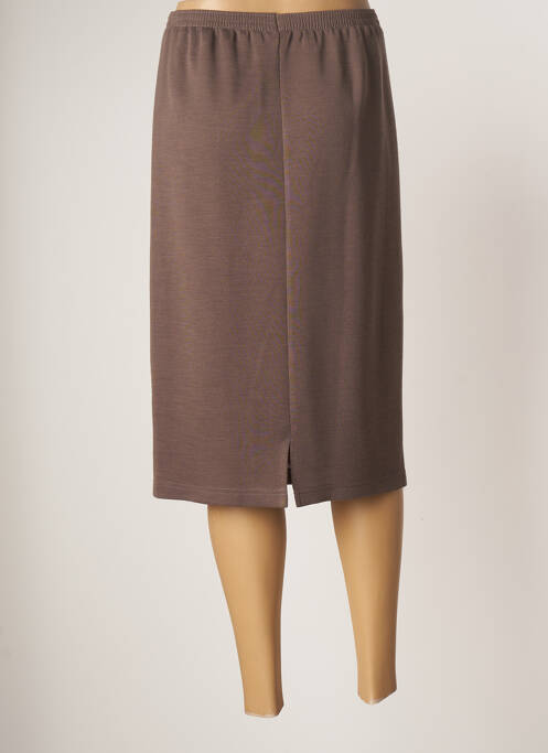 Fustă midi maro GRIFFON femeie