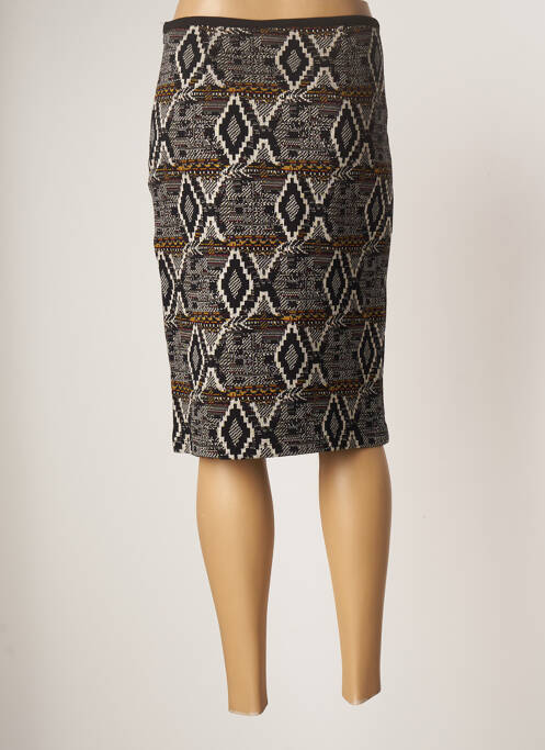 Fustă midi negru TELMAIL femeie