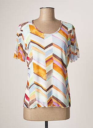 Top portocaliu QUATRE VINGT JOURS femeie