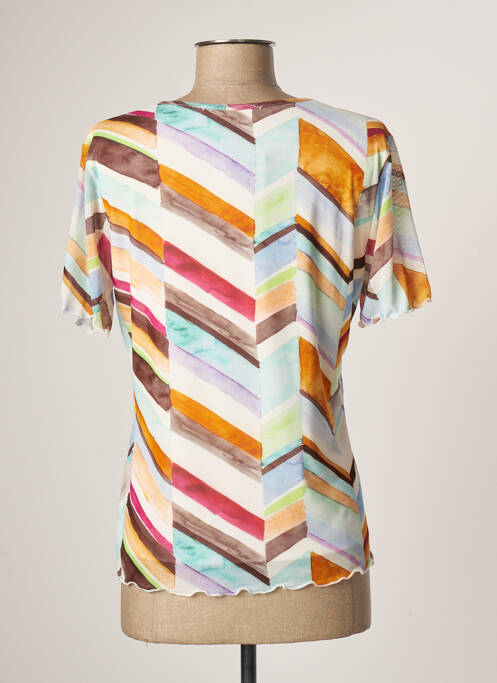 Top portocaliu QUATRE VINGT JOURS femeie