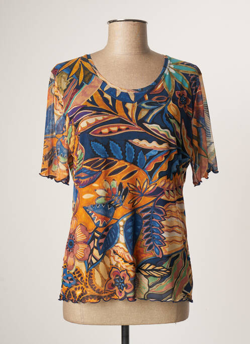 Top portocaliu QUATRE VINGT JOURS femeie