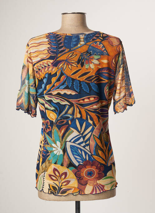 Top portocaliu QUATRE VINGT JOURS femeie