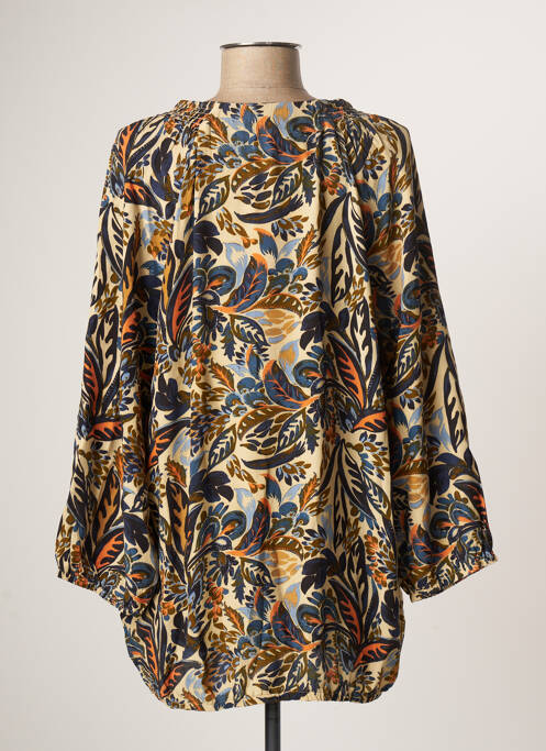 Tunică mâneci lungi bej CISO femeie