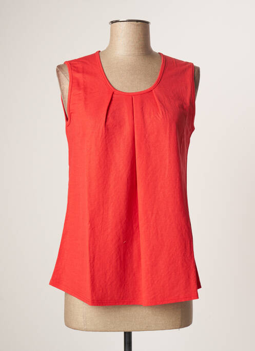 Top roșu GEVANA femeie