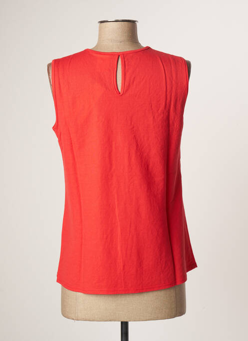 Top roșu GEVANA femeie