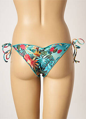 Chiloți de baie imprimeu tie and dye bikini albastru RIO DE SOL femeie