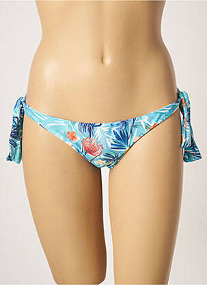 Chiloți de baie imprimeu tie and dye bikini albastru RIO DE SOL femeie