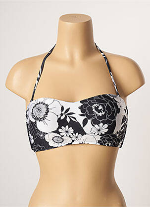 Sutien de costum de baie elasticitate top bentiță negru SEAFOLLY femeie