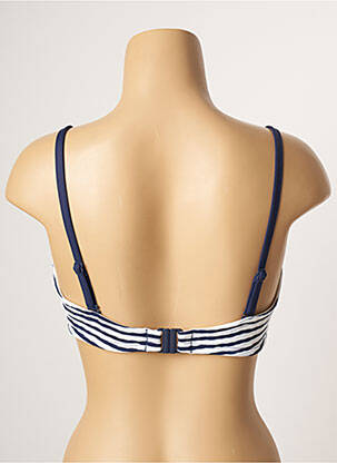 Sutien de costum de baie elasticitate top bentiță albastru CHERRY BEACH femeie