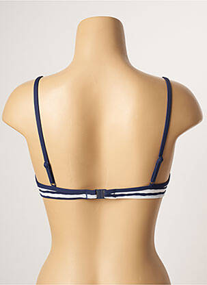 Sutien de costum de baie elasticitate top sutien modelat albastru CHERRY BEACH femeie