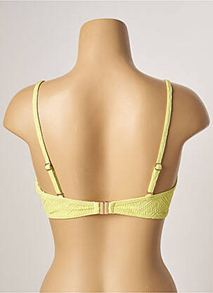 Sutien de costum de baie elasticitate top sutien modelat verde PIHA femeie