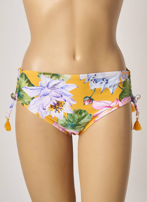 Chiloți de baie galben YSABEL MORA femeie