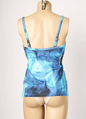 Sutien de costum de baie elasticitate top sutien modelat albastru SEAFOLLY femeie