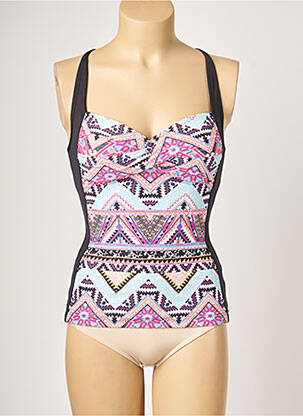 Sutien de costum de baie elasticitate top sutien modelat negru SEAFOLLY femeie