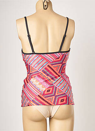 Sutien de costum de baie elasticitate top triunghiuri roz SEAFOLLY femeie